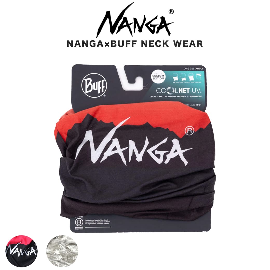 楽天セレクト雑貨ムーNANGA×BUFF NECK WEAR/ナンガ×バフ ネックウェア ca2214-1z506 メンズ フェイスカバー・ネックカバー 日焼け防止 ランニング ハイキング 釣り キャンプ アウトドア ギフトにおすすめ セレクト雑貨ムー