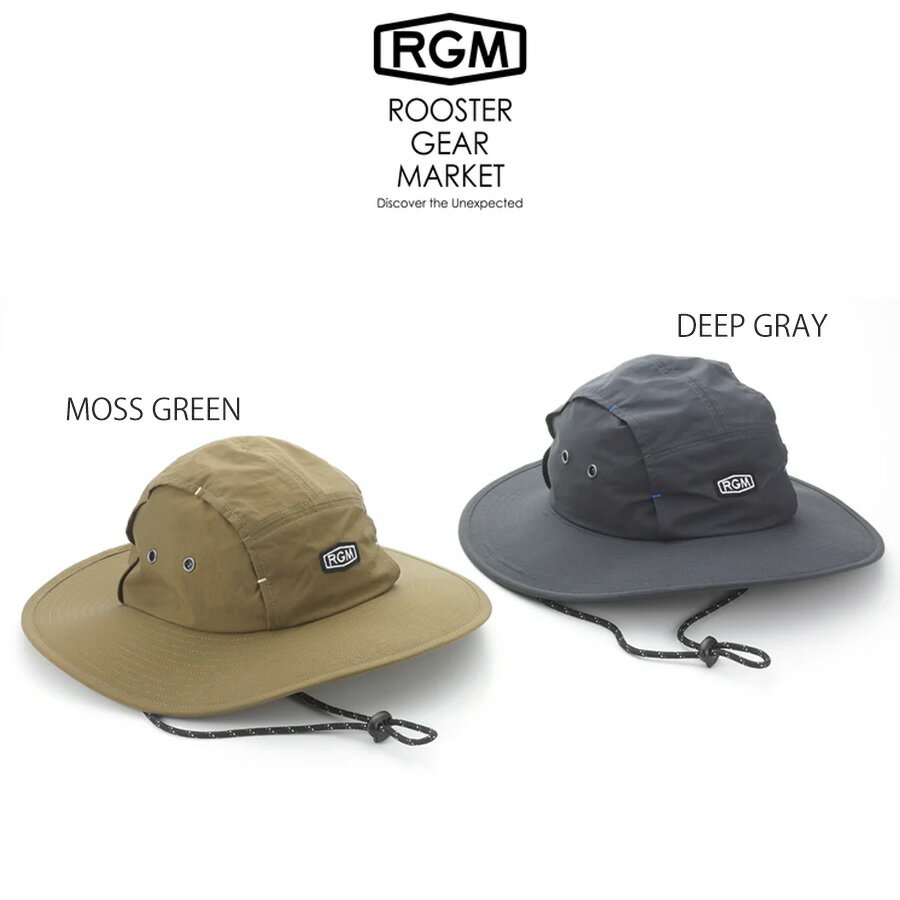 RGM(ルースター ギア マーケット) Safari hat サファリ ハット 釣り アウトドア 帽子 ユニセックス ROOSTER GEAR MARKET セレクト雑貨ムー