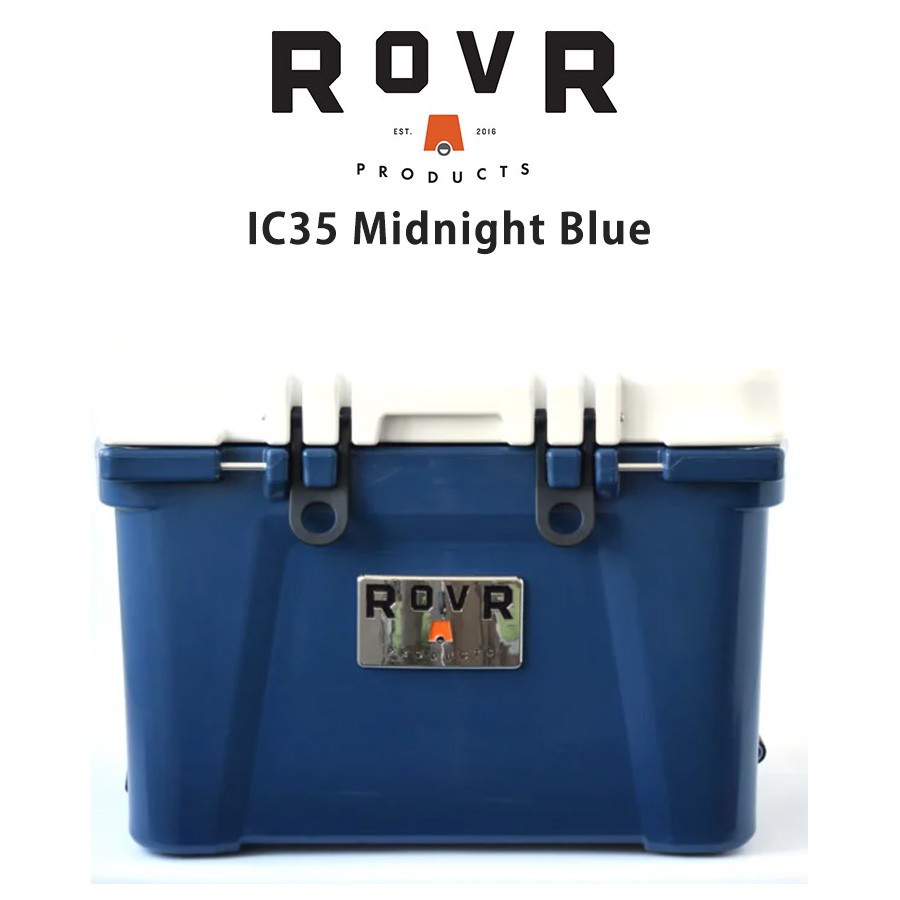 ROVR PRODUCTS ローバー プロダクツ IC35 クーラーボックス 35QT 33.1L 約10.5kg Midnight Blue ミッドナイトブルー色 7rvic35mb アウトドア レジャー キャンプ 釣り セレクト雑貨ムー