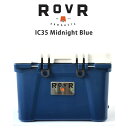 ROVR PRODUCTS (ローバー プロダクツ) IC35 クーラーボックス 35QT 33.1L 約10.5kg Midnight Blue ミッドナイトブルー色 7rvic35mb アウトドア レジャー キャンプ 釣り セレクト雑貨ムー