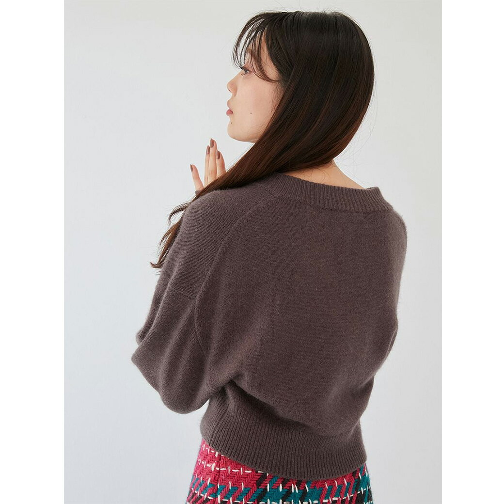 SALE50%OFF SNIDEL スナイデル ボタンフラッフィーニットカーディガン swnt245083 レディース トップス 羽織り フェミニン 女子会 デート セレクト雑貨ムー