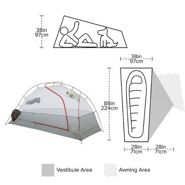 Big Agnes ビッグアグネス 通販 コッパースプール HV UL1 バイクパック 一人用 重量1.28kg 自立式テント thvcsbp121 登山 山岳テント 自転車 ULギア ウルトラライト ソロキャンプ アウトドア お家キャンプ ベランダキャンプ セレクト雑貨ムー