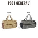 POST GENERAL(ポストジェネラル) WAXED CANVAS TOOL BAG RECT ワックスドキャンバス ツールバッグ レクト キャンプ サバゲ...