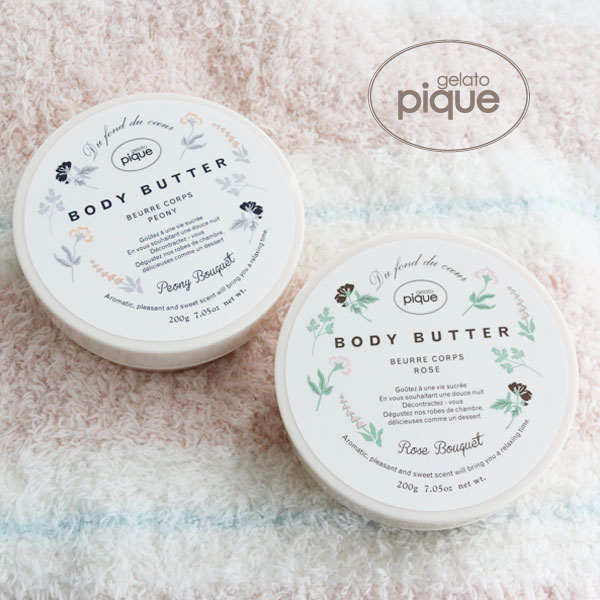 gelato pique ジェラートピケ [COSME MARCHE] ボディバター pwlc149012 レディース ボディバター 癒しの時間 甘いブーケの香り お家時間 セレクト雑貨ムーのサムネイル