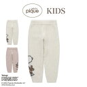 ジェラートピケ キッズ gelato pique kids PEANUTS SNOOPY×BEAR ジャガードロングパンツ pknp251410 ジェラピケ ス...