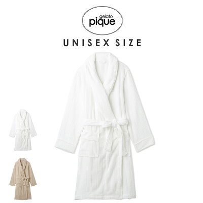 (26時間限定ポイント10倍)ジェラートピケ gelato pique ユニセックス 通販【UNISEX】タオルローブ puct229123 ガウン バスローブ レディース メンズ 男女兼用 ルームウェアー 部屋着 プレゼントにオススメ セレクト雑貨ムー