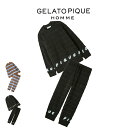 ジェラートピケ オム GELATO PIQUE HOMME ベビモコピケロゴジャガードプルオーバー&ロングパンツセット phnt254958set phnp25...
