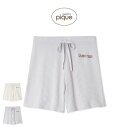 ジェラートピケ gelato pique リブショートパンツ pwnp254037 ジェラピケ パジャマ 部屋着 ルームウェア レディース 2025秋 ギフト ...