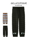 ジェラートピケ オム GELATO PIQUE HOMME ベビモコピケロゴジャガードロングパンツ phnp254960 メンズ HALLOWEEN ハロウィン...