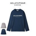 SALE30%OFF GELATO PIQUE HOMME ジェラートピケ オム レーヨンインレーメッセージロゴロンT pmct245982 メンズ トップス ...