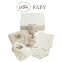 ジェラートピケ ベビー gelato pique BABY ベアブランケット&ぬいぐるみ&ボディースーツ&スタイ4点セット ギフトBOX pbgg259070 ...