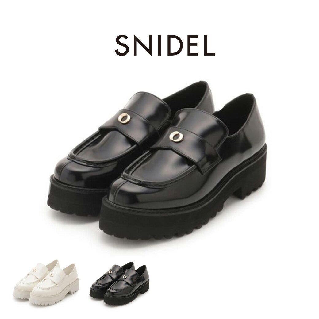 SALE40%OFF SNIDEL スナイデル ビット付きローファー swgs231609 レディース シューズ 2022春夏 靴 ギフト 厚底ソール デイリーユース マニッシュ セレクト雑貨ムーのサムネイル
