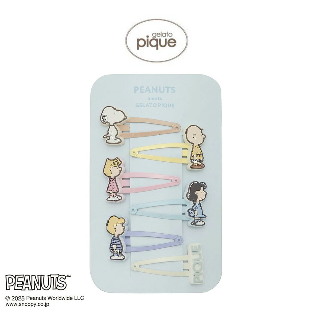 SALE40%OFF ジェラートピケ gelato pique PEANUTS ヘアピン pwga251617 ジェラピケ スヌーピー ヘアアクセサリー レディ...