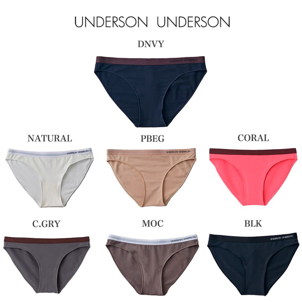 SALE30%OFF UNDERSON UNDERSON アンダーソンアンダーソン ナロービキニショーツ uuwgg214160/uuwgg229160/uuwgg239160 ウィメンズ レディース 下着 インナー 吸水 速乾 消臭 ナイトウェア