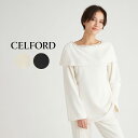 コットンパール (0の付く日ポイント10倍)CELFORD セルフォード パール付きチュニックブラウス cwfb241003 レディース 2024春 トップス コットンパールネックレス オケージョン パーティー 入園入学準備 セレクト雑貨ムー【S10】