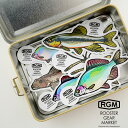 RGM(ルースター ギア マーケット) RGM魚ステッカー 釣り アウトドア キャンプ シール ギフト プレゼントにおすすめ ROOSTER GEAR MARK...
