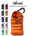 NANGA ナンガ MINI SLEEPING BAG PHONE CASE/ミニスリーピングフォンケース カナビラ付き 寝袋モチーフ iphone xs maxまで収納可能 アウトドア キャンプ 20dnリップストップナイロン セレクト雑貨ムー