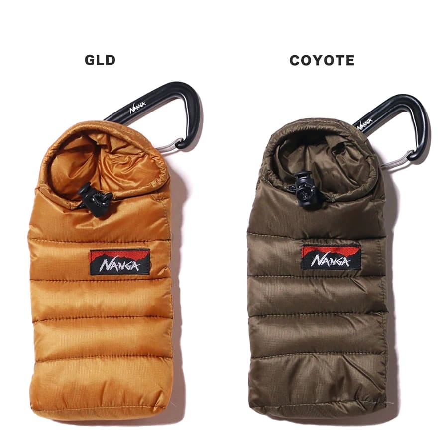 NANGA ナンガ MINI SLEEPING BAG PHONE CASE/ミニスリーピングフォンケース カナビ...