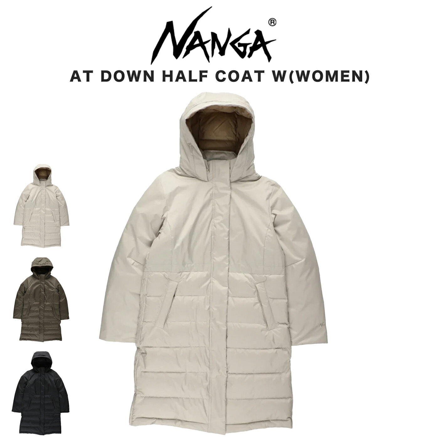 NANGA ʥ AT DOWN HALF COAT W(WOMEN) ƥå ϡե () ȥɥ  ɿƩ...