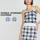 (SALE40%OFF) ダブルスタンダードクロージング DOUBLE STANDARD CLOTHING DSC / ロゴダル糸キャミソールトップス 0209...
