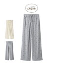(30日限定ポイント最大10倍)ジェラートピケ gelato pique 星柄ワッフルロングパンツ pwcp254318 ジェラピケ ルームウェア パジャマ 部...