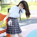 入学式 卒業式 スーツ　セーラー服　コスプレ　長袖 半袖 女の子 学生服コスチューム　女子高生 制服 　上下セット 3点セット コスプレ衣装 コスチューム 仮装 学生服 女子高生 清純派セーラー服/かわいい リボン イベント用に最適 S/M/L/XL/2XL/3XL/4XL/5XL大きいサイズ