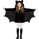 ハロウイン コスチューム コウモリ コスプレ ハロウィン 衣装 子供服 キッズ 女の子 吸血鬼 ドラキュラ コスプレ衣装 着ぐるみ 蝙蝠 デビル 魔女 コスチューム バンパイア 小悪魔 仮装 変装 こうもり 動物 学園祭 文化祭 お遊戯会 余興 宴会 演出服 ハロウィン 1