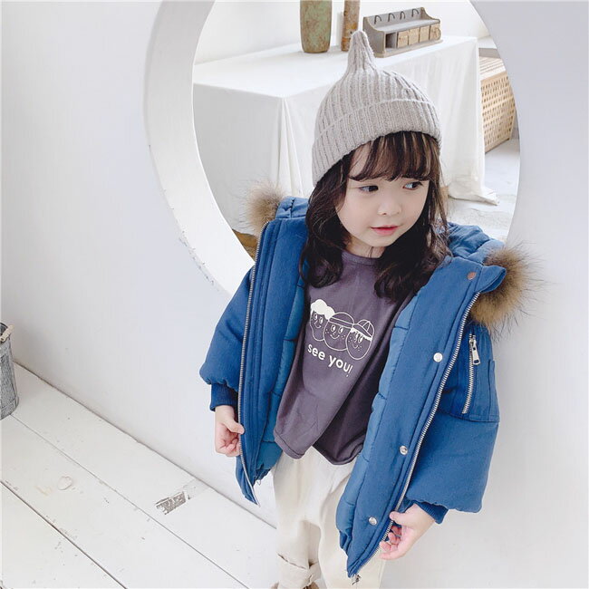 アウター ダウン風コート 子供服 女の子 ジャケット コート キッズ 中綿コート 中綿ジャケット ラクーンファー付き 通学 キッズ服 防寒 秋冬 ジュニア アウター 冬 通園 アウトドア キッズジャケット ジュニア 防寒保温効果抜群のあったか ショート丈