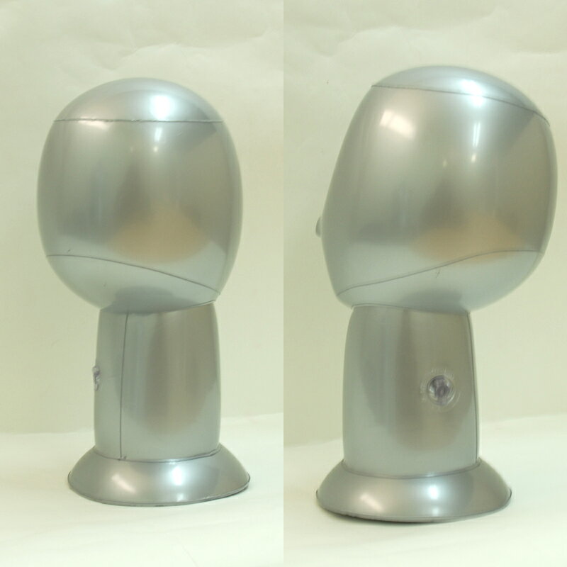 モノコレクション ソラーラのマネキン 帽子 キャップ アクセサリー 眼鏡 エアトルソー エアマネキン 頭 展示 ディスプレイ フリマ 出品 商品撮影 モデル デッサン 空気 コンパクト 2026｜アングル2
