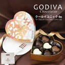 バレンタインチョコ 2023 ゴディバ GODIVA チョコ チョコレート プレゼント godiva クールイコニック 6粒 ＃FG72895 ゴディバ専用袋付き 詰め合わせ プレミアムスイーツ 洋菓子