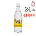 送料無料 炭酸水 カナダドライトニックウォーター 500ml PET 24本×1ケース 計:24本