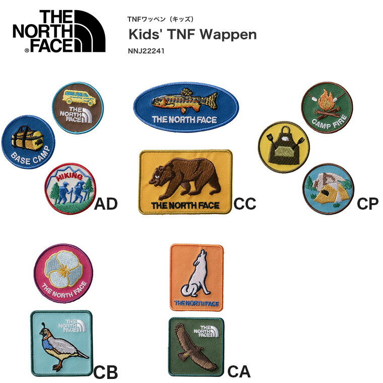 THE NORTH FACE/ザ ノースフェイス［TNFワッペン（キッズ）/Kids' TNF Wappen］NNJ22241