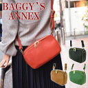 【ポイント10倍】BAGGY'S ANNEX（バギーズアネックス) Wオイル ショルダーバッグ LGRN-2000【本革】【牛革】【BAGGY PORT(バギーポート)】【斜め掛け】【送料無料】【シンプル】【肩掛け】【代引き手数料無料】【楽ギフ_包装】