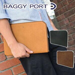 【ポイント10倍】BAGGY PORT(バギーポート）Wオイル クラッチバッグ GRN-129【本革】【牛革】【バッグインバッグ】【モバイルケース】【ドキュメントケース】【シンプル】【B5サイズ対応】【メンズレディース兼用】【送料無料】【代引き無料】【楽ギフ_包装】