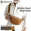 【ポイント10倍】BAGGYPORT バギーポート シェルターダック ボディバッグ INS600 鞄 メンズ レディース ユニセックス キャンバス ブランド 撥...