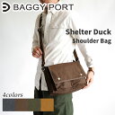 【ポイント10倍】BAGGYPORT バギーポート シェルターダック ショルダーバッグ INS602 B5サイズ対応 鞄 メンズ レディース ユニセックス キャ...