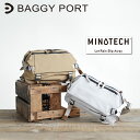 【ポイント10倍】BAGGYPORT バギーポート MINOTECH ミノテックレイヤー ボディバッグ YNM5601 斜め掛けバッグ 撥水 防水素材 メンズ レディース ユニセックス ブランド 日本製 国産 ミニマム ファスナー付き プレゼント ギフト