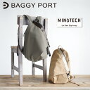 【ポイント10倍】BAGGYPORT バギーポート MINOTECH ミノテックレイヤー リュックサック YNM5603 デイパック バックパック 撥水 防水素材 メンズ レディース ユニセックス ブランド 日本製 国産 ミニマム ファスナー付き プレゼント ギフト