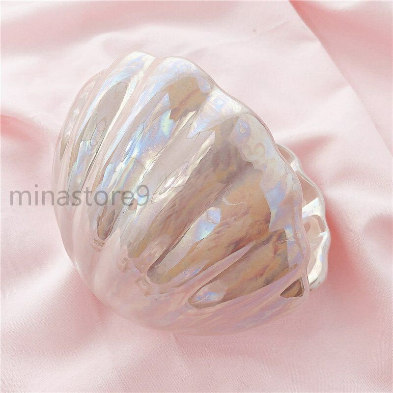 シェル ムードランプトレイ 間接照明 陶器 雰囲気アップグレード ジュエリー アクセサリー収納 ルーム..