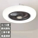 シーリングファンライト led 調光調色 ファン付き照明 10畳 8畳 12畳 薄型 シーリングファン シーリングライト おしゃれ 北欧 軽量 風量調節 静音 リモコン リモコン付き DCモーター 扇風機 照明器具 天井照明 常夜灯 46~52cm