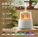 【2025年最新モデル 1年間保証】雨滴式 アロマディフューザー 加湿器 超音波式 卓上加湿器 アロマ アロマ対応 おしゃれ LEDライト付き 卓上 コンパクトサイズ 大容量 小型 お手入れ簡単 省エネ 静音 空焚き防止 床置き ウィルス 風邪 花粉対策 自動停止 オイル