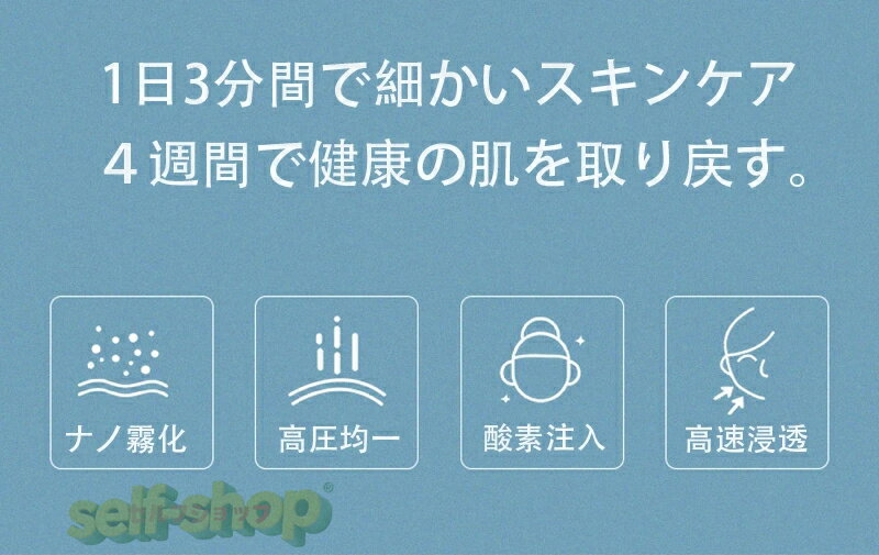 【SALE限定★】★フェイススチーマー 美顔スチーマー ナノ霧化 スチーマー ミスト 保...
