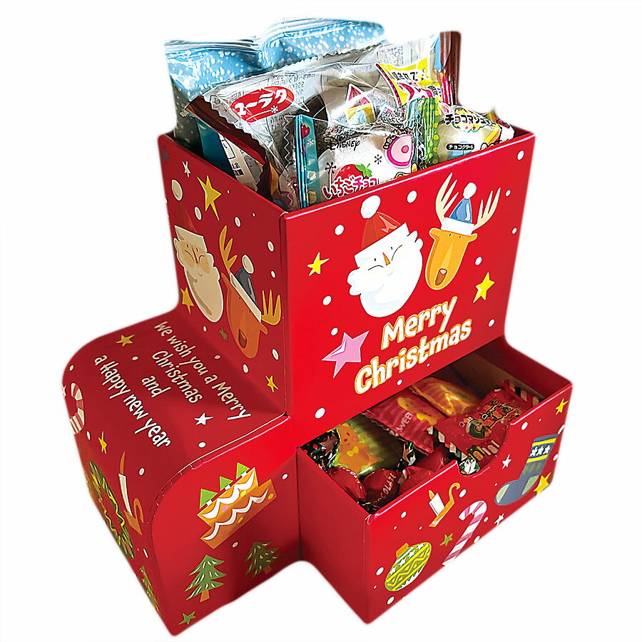 クリスマス お菓子 詰め合わせ ブーツBOX Xmas Christmas プレゼント 町内会 子ども会 子供会 PTA パーティ 大量購入
