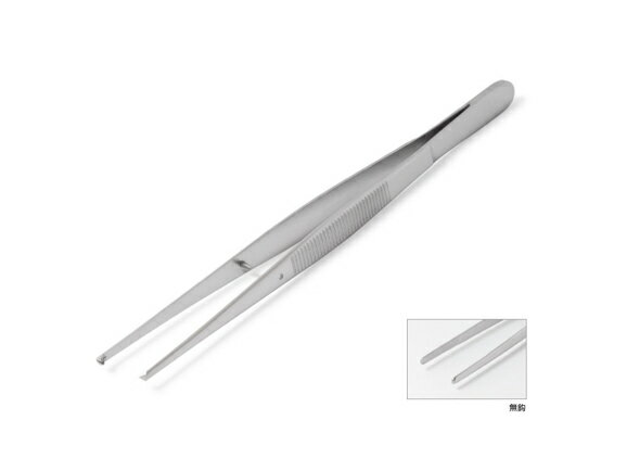 Rakuten - 外科鑷子 - 180mm 無鈎 1袋/1本入 AWL