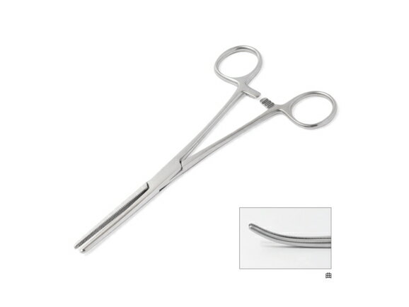 ペアン止血鉗子 - 145mm 曲 無鈎 1袋/1本入 AWL