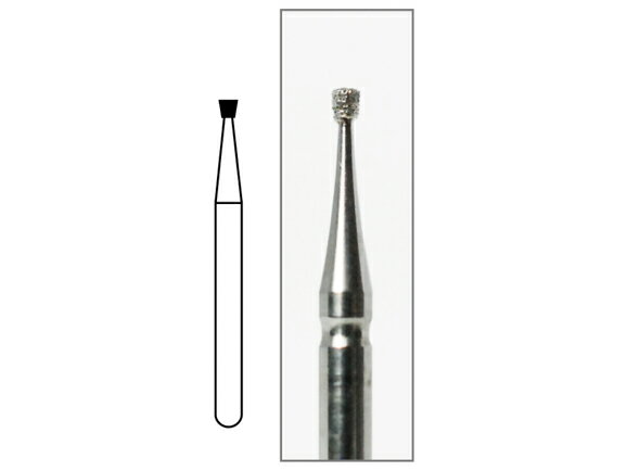 Rakuten - ダイヤモンドバーFG ミディアム - ヘッド最大径0.9mm ヘッド長1mm 全長19mm 1箱・袋/5本入 AWL