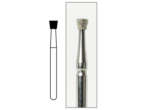 Rakuten - ダイヤモンドバーFG ミディアム - ヘッド最大径1.6mm ヘッド長2mm 全長19.1mm 1箱・袋/5本入 AWL