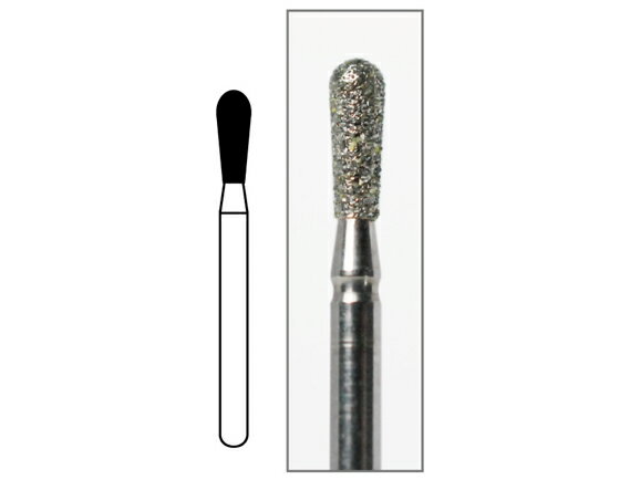 Rakuten - ダイヤモンドバーFG ミディアム - ヘッド最大径1.8mm ヘッド長5.2mm 全長19.2mm 1箱・袋/5本入 AWL