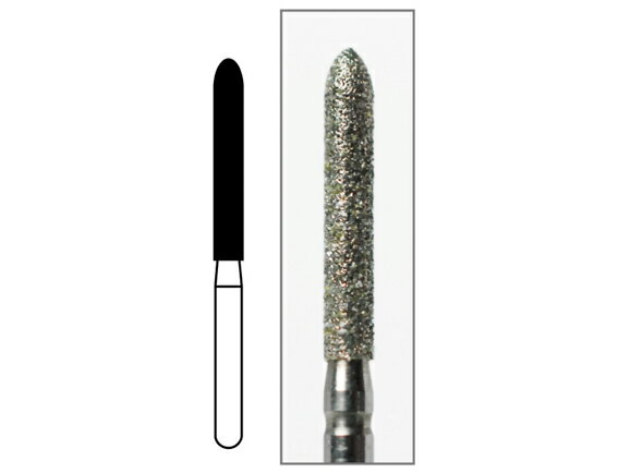 Rakuten - ダイヤモンドバーFG ミディアム - ヘッド最大径1.6mm ヘッド長10.5mm 全長23mm 1箱・袋/5本入 AWL