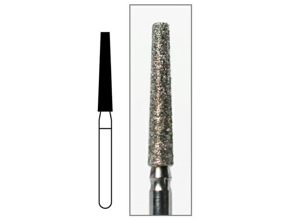 Rakuten - ダイヤモンドバーFG ミディアム - ヘッド最大径1.8mm ヘッド長10.5mm 全長23.5mm 1箱・袋/5本入 AWL